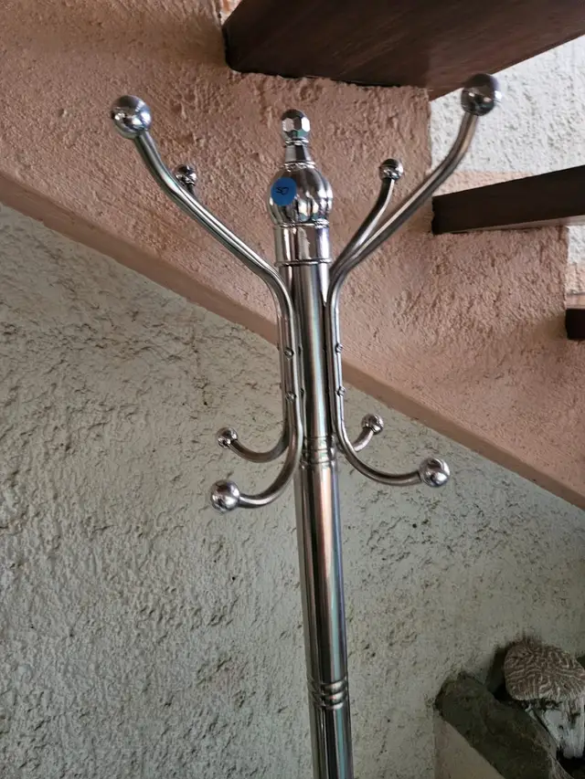 Perchero cromado